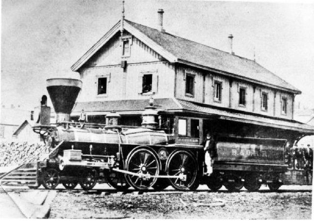 Brockville & Ottawa Railway Depot