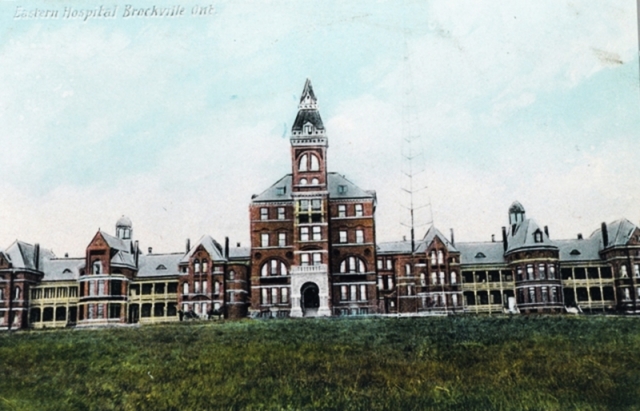 Brockville Asylum b ca1910 postcard (enhanced)